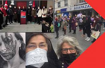 Kadınlar İstanbul Sözleşmesinin feshini yok hükmünde gördüler.