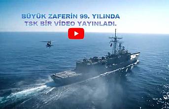Türk Silahlı Kuvvetleri Zaferin 99. Yılında bir video yayınladı.