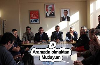 Ümit Dikbayır CHP ye geçtikten sonra Geyve, Taraklı ve Pamukova ya da ziyaretlerde bulundu.