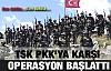 TSK PKK'ya karşı operasyon başlattı