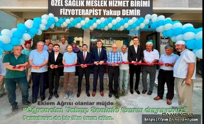 Pamukova da eklem ağrıları için fizyoterapist Yakup Demir işe başladı.