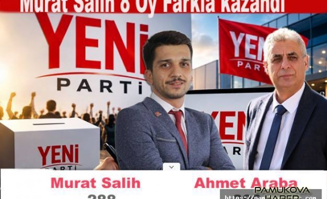 Pamukova da Yeni Partinin yeni ilçe başkanı Murat Salih oldu.