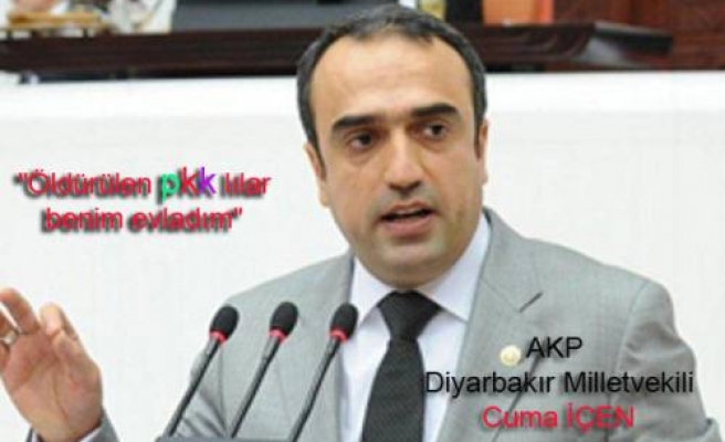 AKP li vekil: 'PKK'lılar benim de evladım!' dedi.