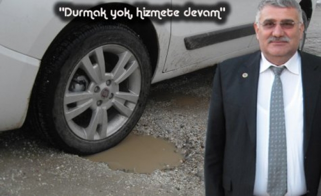 Başkan Keser ‘Durmak Yok, Hizmete devam’ dedi