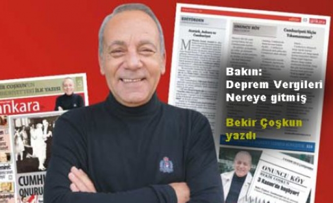 Bekir Çoşkun: ‘Deprem Vergileri AKP’li seçmene gitti’