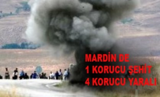 Bir saldırı haberi de Mardin’den 1 korucu şehit