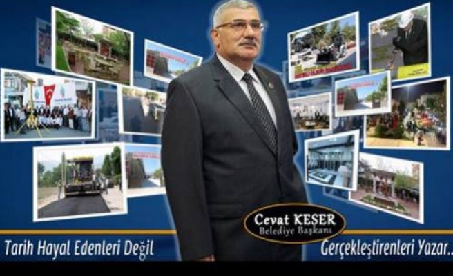 Cevat Keser facebook da hizmetlerini anlattı.