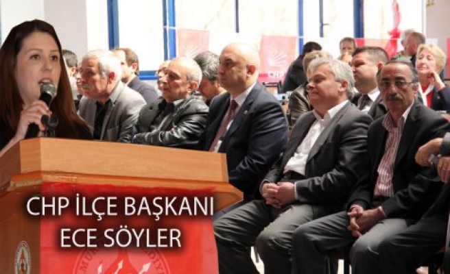 CHP İlçe Başkanı Ece Söyler