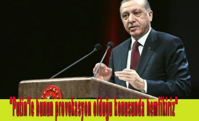 Cumhurbaşkanı Erdoğan, Rusya Büyükelçisi Andrey Karlov'un öldürülmesine konuştu.