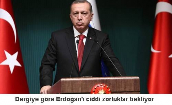 Economist: 2015'te Erdoğan'ı ciddi zorluklar bekliyor
