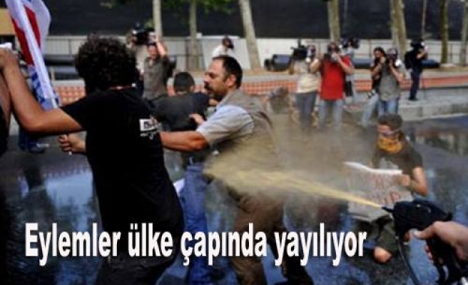 Gezi Parkı eylemleri dalga dalga yayılıyor!