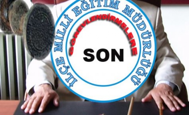 İlçe Milli Eğitim Müdürlerine Şok..