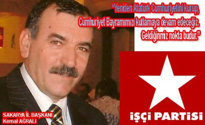 Kemal Ağralı: ‘ Yeniden Atatürk Cumhuriyetini Milli Hükümet kuracaktır. ’