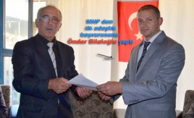 MHP den ilk aday adayı Önder Bilaloğlu oldu.