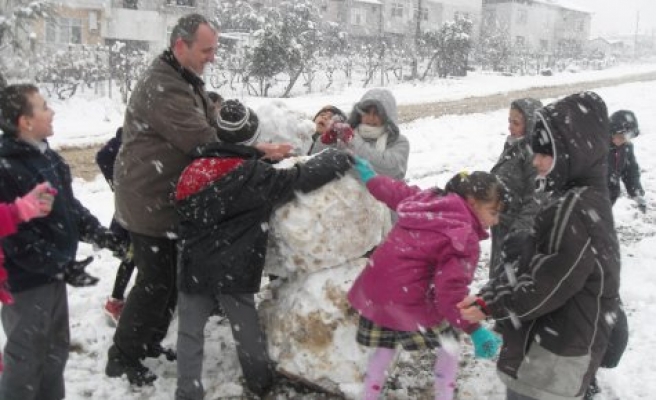 Öğrenciler karın tadını çıkardılar.