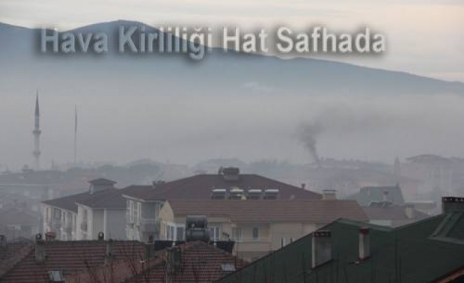 Pamukova da Hava Kirliliği Hat Safhada.
