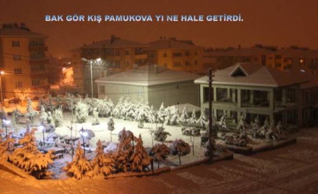 Pamukova da Kış Kışladı.