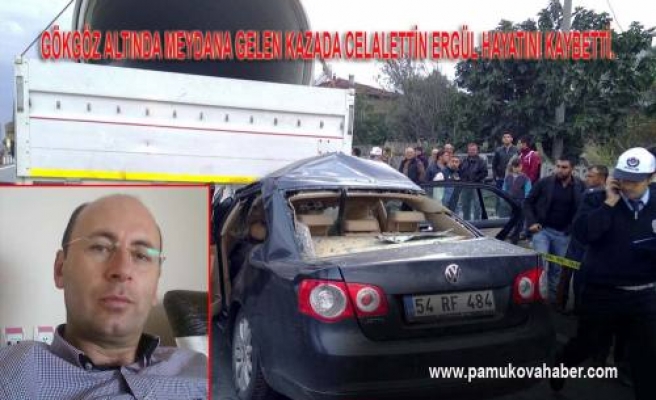 Pamukova da Trafik kazasında 1 kişi öldü, 2 kişi yaralandı.