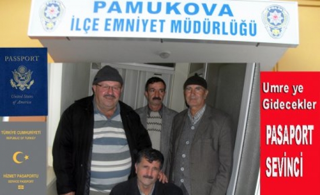 Pamukova ya Pasaport Şubesi’nin açılması Umreye ye gidecekleri sevindirdi.