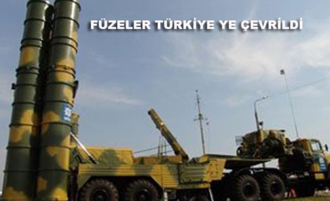 Rusya füzeleri Türkiye'ye çevirdi
