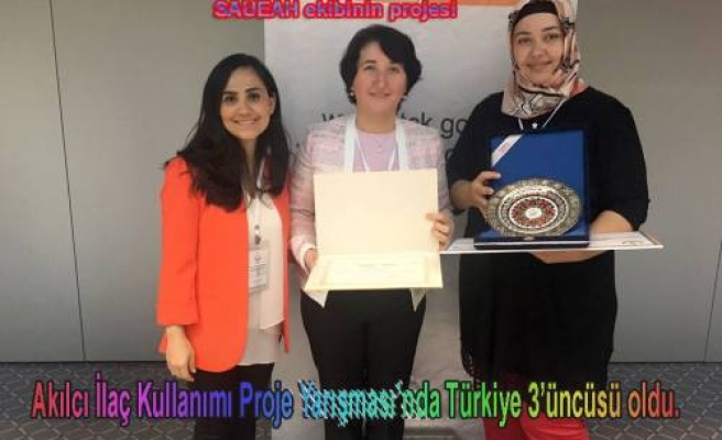 SAÜEAH ekibinin projesi Türkiye 3’üncüsü seçildi