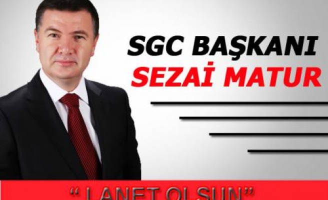 Sezai Matur, Ankara’da gerçekleştirilen bombalı saldırıyı kınadı. 