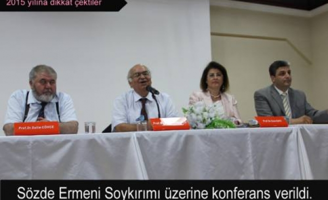 Sözde Ermeni Tehciri üzerine konferans verildi.