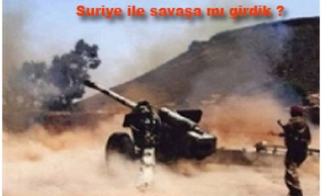 Türkiye Suriye yi vurdu