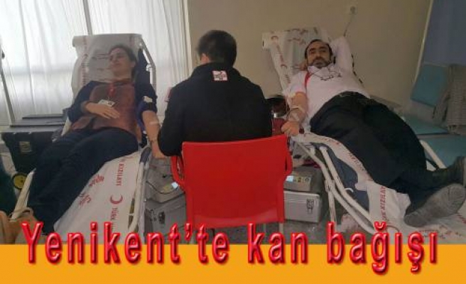 Yenikent’te kan bağışı