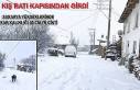 Sakarya’nın Pamukova ilçesinde kar yağışı...