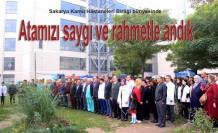 Cumhuriyetimizin Kurucusu Ulu Önderimiz Hastanelerde de anıldı.