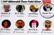 EYT liler CHP Niğde Milletvekili Gürer’i canlı yayına aldılar