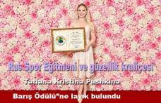 Akif Manaf Sağlık ve Barış Ödülü” Şimdi de Rusya’da