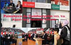 Pamukova’da da Cumhuriyetin 103. Yılı kutlandı.