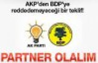 ’BDP, Ak Parti’ye partner olsun’ 