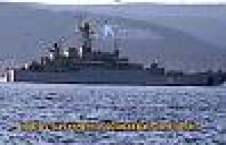 İki Rus savaş gemisi Çanakkale Boğazı’ndan...