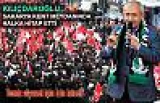 Kılıçdaroğlu: Temiz siyaset için izin istedi.