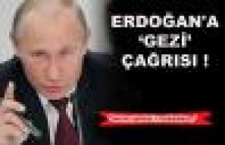 Putin'den Erdoğan'a 'Gezi' çağrısı!