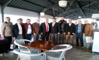 İstanbul Beşiktaşlılar Dernek Yöneticileri Cevat Keser’i ziyaret etti.