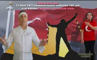 İstiklal Marşının 100. Yılında Pamukova’dan çok gür bir ses geldi.