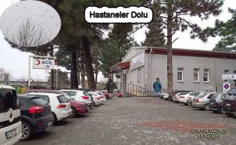 Hastaneler tıklım tıklım dolu.