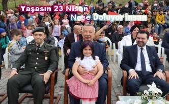 23 Nisan Pamukova da Çok güzel kutlandı