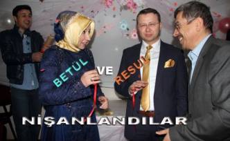 Resul ile Betül öğretmen evliliğe adım attılar. 
