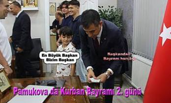 Pamukova da Kurban Bayramının 2. günü