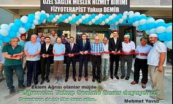 Pamukova da eklem ağrıları için fizyoterapist Yakup Demir işe başladı.