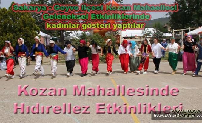 Geyve Kozan Mahallesinde Hıdırellez Pilavında büyük coşku