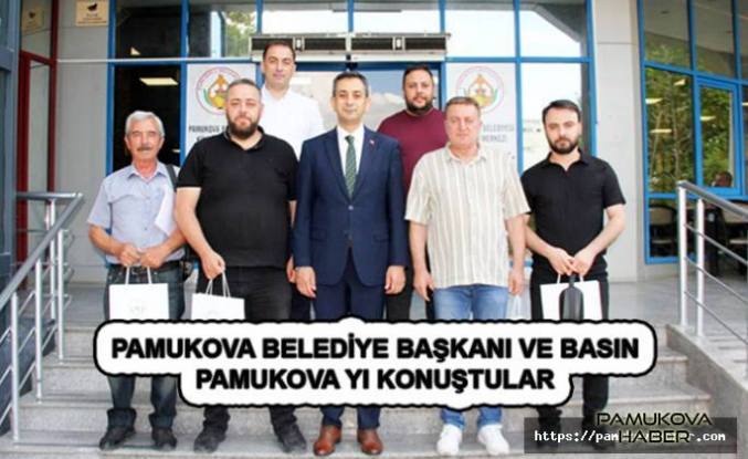 Başkan Fatih Akın Yerel Basınla bir araya geldi.