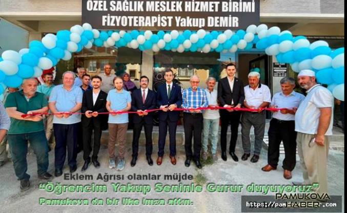 Pamukova da eklem ağrıları için fizyoterapist Yakup Demir işe başladı.