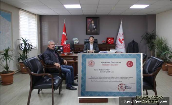Pamukova da güzel işler yapan Kaymakamımızı kimse unutamaz.